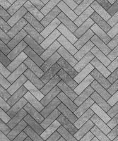 Тротуарная плитка Паркет, Искусственный камень, Шунгит, высота 60 мм (180*60)