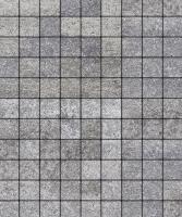 Тротуарная плитка Квадрат, Искусственный камень, Шунгит, высота 60 мм (100*100)