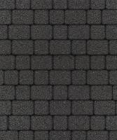 Тротуарная плитка Классико, Гладкий, Черный, высота 40 мм (115*172; 115*115)