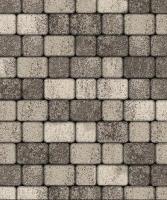 Тротуарная плитка Классико, Гранит, Антрацит, высота 40 мм (115*172; 115*115)