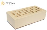 Кирпич слоновая кость гладкий пустотелый одинарный