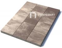 Тротуарная плитка ТРИО, Гранит, Хаски, высота 60 мм (600*300; 300*300; 450*300)