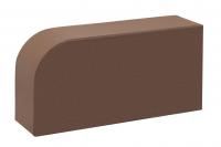 Шоколад Гладкий/ Радиусный одинарный Полнотелый радиусный шоколадный коричневый кирпич радиусный