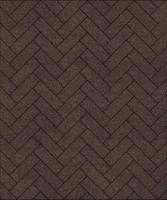 Тротуарная плитка Паркет, Гранит, Коричневый, высота 60 мм (180*60)