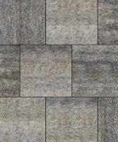 Тротуарная плитка Квадрат, Искусственный камень, Габбро, высота 60 мм (400*400)