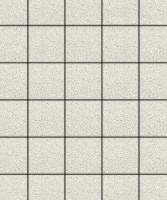 Тротуарная плитка Квадрат, Гранит, Белый, высота 60 мм (200*200)