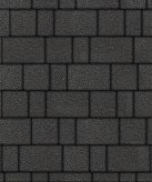 Тротуарная плитка Старый город, Гранит, Черный, высота 60 мм (160*160; 260*160; 160*100)