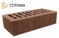 Кирпич коричневый бархат пустотелый одинарный