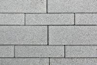 Тротуарная плитка Ригель, Гранит, Серый, высота 80 мм (66*196; 66*266; 66*326; 106*354; 106*446)