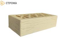 Кирпич слоновая кость рустик пустотелый одинарный