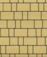 Тротуарная плитка Старый город, Гранит, Желтый, высота 60 мм (160*160; 260*160; 160*100)