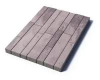 Тротуарная плитка Табула, Гладкий, Хаски, высота 80 мм (100*300; 100*400; 100*500; 150*550; 150*650)