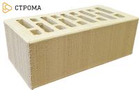 Кирпич слоновая кость бархат пустотелый полуторный