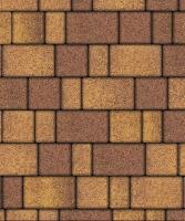 Тротуарная плитка Старый город, Гранит, Осень, высота 40 мм (160*160; 260*160; 160*100)