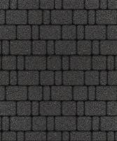 Тротуарная плитка Классико, Гранит, Черный, высота 60 мм (115*172; 115*115; 57*115)