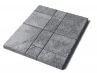 Тротуарная плитка Петра, Искусственный камень, Шунгит, высота 60 мм (210*210; 210*420; 420*420; 630*420)