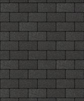 Тротуарная плитка Прямоугольник, Гранит, Черный, высота 60 мм (100*200)