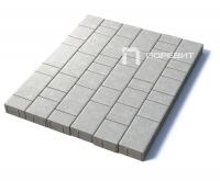 Тротуарная плитка Старый город, Гладкий, Белый, высота 80 мм (160*160; 260*160; 160*100)