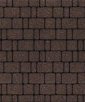 Тротуарная плитка Классико, Гранит, Коричневый, высота 60 мм (115*172; 115*115; 57*115)