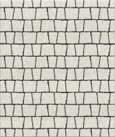 Тротуарная плитка Абрис, Гранит, Белый, высота 60 мм (71*51*89; 81*62*89; 91*71*89; 101*81; 111*91)