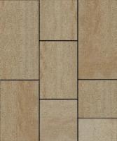 Тротуарная плитка ТРИО, Искусственный камень, Степняк, высота 60 мм (600*300; 300*300; 450*300)