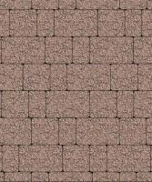 Тротуарная плитка Старый город, Гранит, Светло-коричневый с черным, высота 60 мм (160*160; 260*160; 160*100)