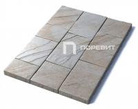 Тротуарная плитка Литос, Искусственный камень, Степняк, высота 60 мм (500*300; 450*300; 300*200; 300*300; 400*300; 300*250)