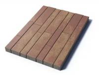 Тротуарная плитка Табула, Гладкий, Осень, высота 80 мм (100*300; 100*400; 100*500; 150*550; 150*650)