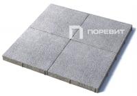 Тротуарная плитка Квадрат, Гранит, Белый, высота 60 мм (500*500)