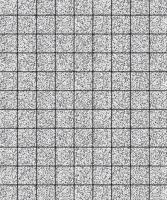 Тротуарная плитка Квадрат, Мрамор, Белый с черным, высота 60 мм (100*100)