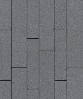 Тротуарная плитка Регата, Гранит, Серый, высота 60 мм (280*120; 360*120; 480*120; 480*160; 640*160)