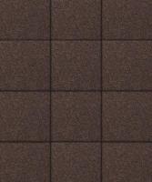 Тротуарная плитка Квадрат, Гладкий, Коричневый, высота 60 мм (300*300)