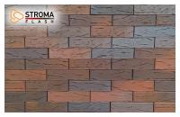 Кирпич flash bordo кора дуба пустотелый евро полуторный