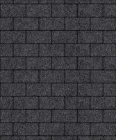 Тротуарная плитка Прямоугольник, Мрамор, Черный, высота 40 мм (100*200)