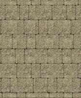 Тротуарная плитка Старый город, Гранит, Желтый с черным, высота 60 мм (160*160; 260*160; 160*100)