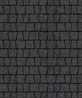 Тротуарная плитка Абрис, Мрамор, Черный, высота 60 мм (73*91; 83*91; 93*91; 103*91; 113*91)