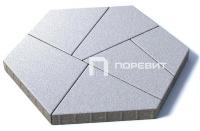 Тротуарная плитка Мозайка, Мрамор, Белый, высота 80 мм (559*361*280*408; 591*79*558*152*280; 280*420*243*280; 206*550*349*420;72*560*457*496;457*560*280*496)