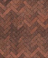 Тротуарная плитка Паркет, Гладкий, Клинкер, высота 60 мм (180*60)