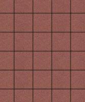 Тротуарная плитка Квадрат, Гладкий, Красный, высота 60 мм (200*200)