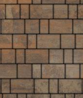 Тротуарная плитка Старый город, Гранит, Клен, высота 60 мм (160*160; 260*160; 160*100)