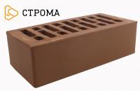 Кирпич коричневый гладкий пустотелый полуторный