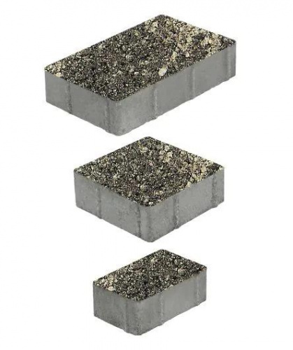 Тротуарная плитка Старый город, Гранит, Старый Замок, высота 40 мм (160*160; 260*160; 160*100)