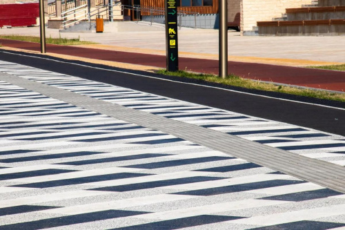 Тротуарная плитка Прямоугольник, Мрамор, Белый, высота 80 мм (600*300)