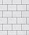 Тротуарная плитка ЛА-ЛИНИЯ, Стоунмикс, Белый, 300*200, высота 80