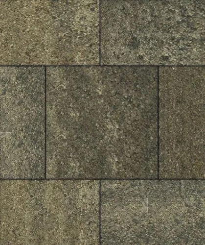 Тротуарная плитка Квадрат, Гладкий, Старый Замок, высота 60 мм (500*500)