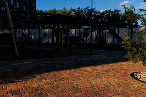 Тротуарная плитка Классико, Гранит, Осень, высота 60 мм (115*172; 115*115; 57*115)