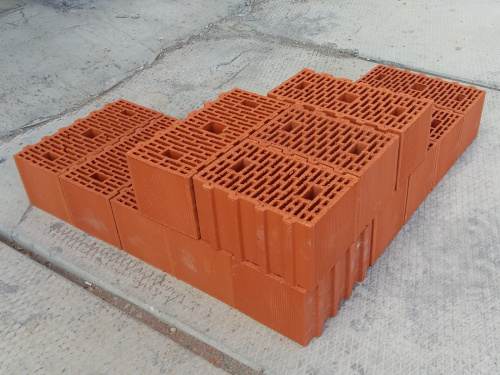 Керамический блок с пгс10,5НФ (380*250*219) М100-150, М-50 по цене 151.20 руб./шт