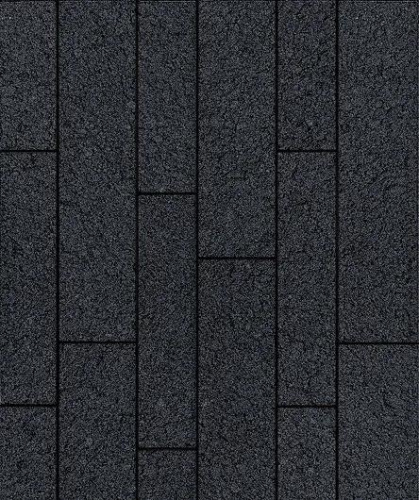 Тротуарная плитка Регата, Мрамор, Черный, высота 60 мм (280*120; 360*120; 480*120; 480*160; 640*160)