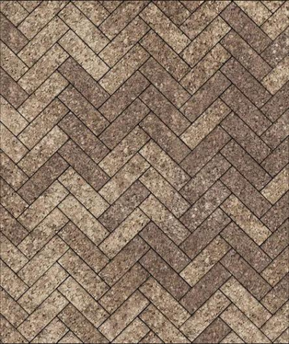 Тротуарная плитка Паркет, Гладкий, Хаски, высота 60 мм (180*60)