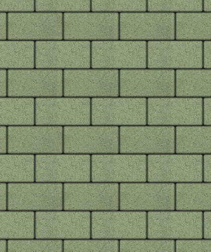 Тротуарная плитка ЛА-ЛИНИЯ, Стандарт, Зеленый, 240*120, высота 60